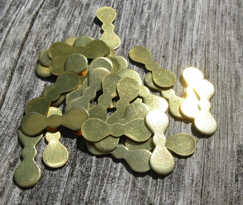 Brass propeller blades size - brass, 3