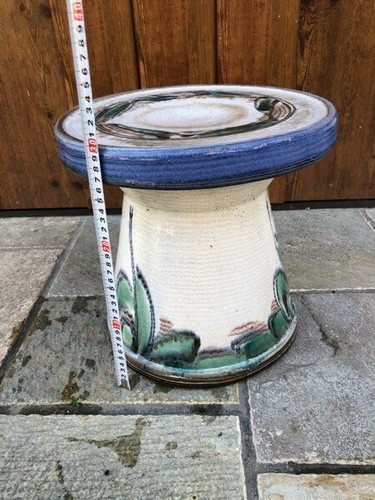 Japanese pottery chair - , for
