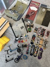 Tech Deck Ramps and Fingerboards Bundle Set Incl Skateboards /bikes/scooter Etc