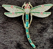 Stunning Deep Green & Pink