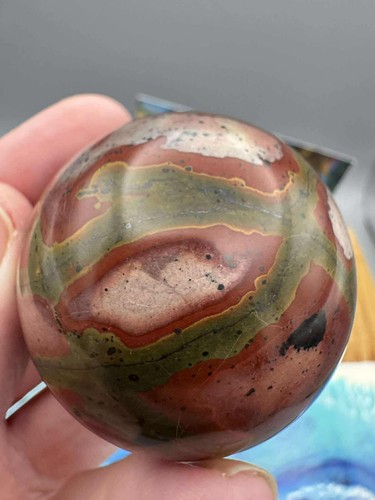 Crystal sphere noreena jasper - crystal,