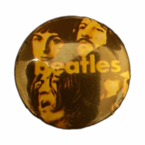Vintage 1970s beatles - vintage, badge