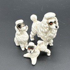 Vintage Bone China Poodle Dog