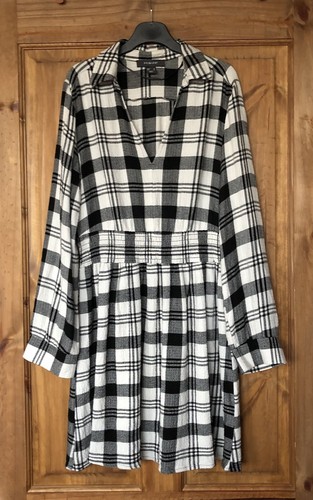 Primark black white checked