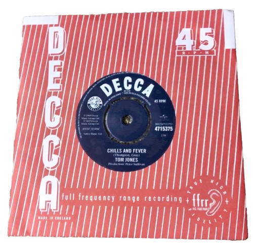 Tom jones chills and - tom,