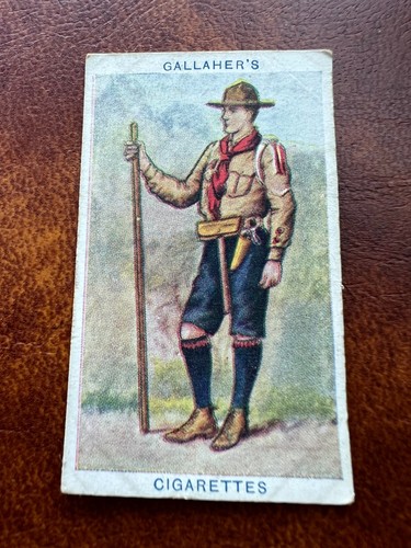 Gallaher cigarette card boy - cigarette,