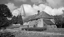 Old B/W Photo Negative Bury