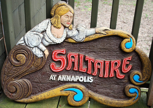 Vtg pub tavern sign - 35",