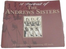 Andrews Sisters - A Portrait Of The Andrews Sisters (2 CD Set, 1997) *No Case
