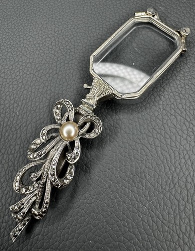 Antique folding lorgnette - antique,
