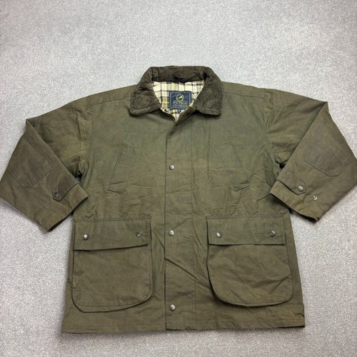Wax jacket adult medium - wax, green