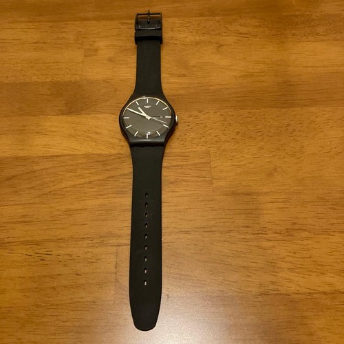 Swatch quartz watch black - quartz,