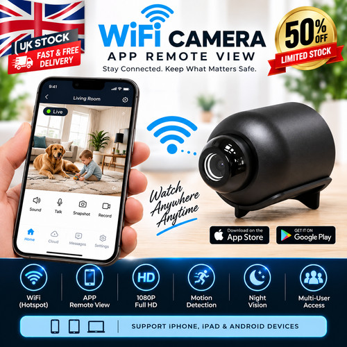 Mini 1080p camera wifi - mini,