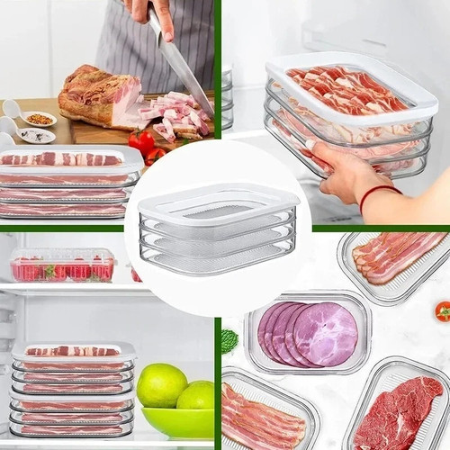 Fridge storage containers - fridge,
