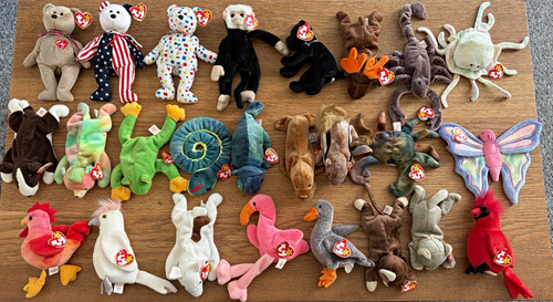 Beanie babies beanies - ty, plush