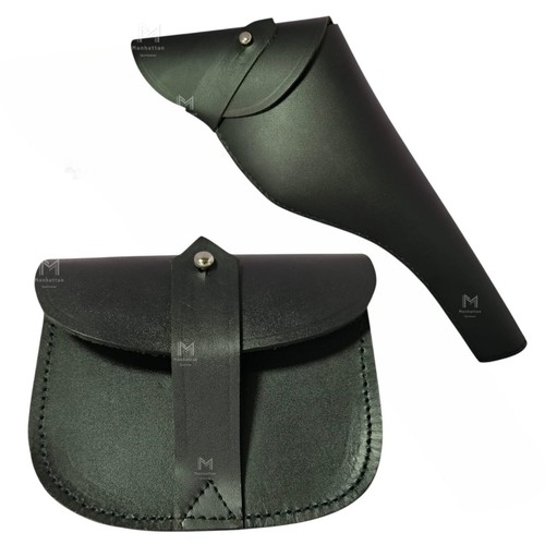 Black leather sam british army - black,