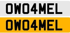 Private Number Plate Cherished Registration On Retention OW04 MEL