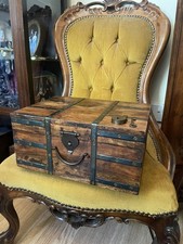 Vtg large Wooden  Storage