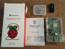 Raspberry Pi 2 Model B Quad Core 900 MHz, 1GB RAM, case, wifi, 16GB micro SD