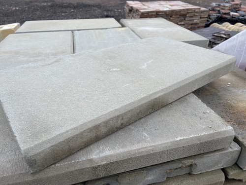Grey sandstone coping stones - sandstone,