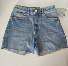 Ladies Denim Shorts High Rise