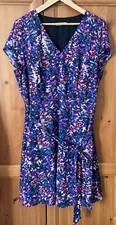 Kaliko Blue Floral Shift Dress