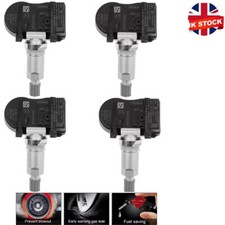 4X TPMS Tyre Pressure Sensors For BMW X1 X2 X5 F15 F16 F20 F22 F30 F32 F48 F49 