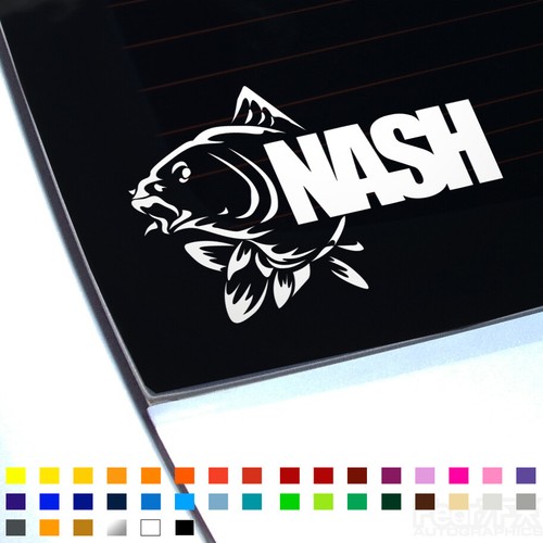 Nash carp fishing hunter - fishing, decal