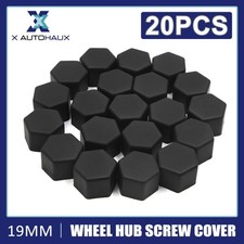 20pcs 19mm Rubber Car Wheel