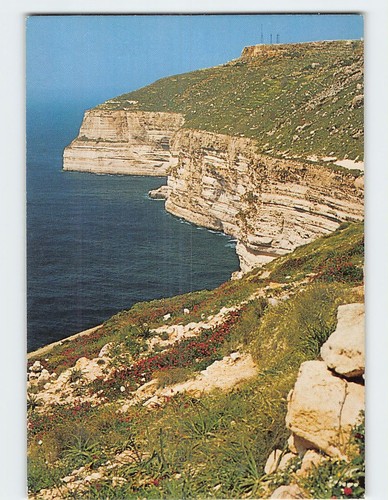 Postcard dingli cliffs - postcard,