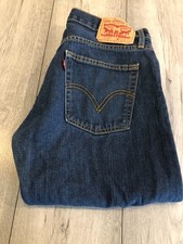 MENS LEVIS 514 JEANS 32 inch WAIST X 32 inch LEG BLUE