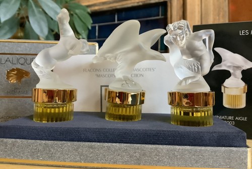 Lalique les mascottes flacons - lalique,