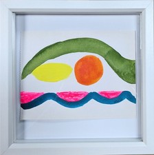 ST IVES SUN AND WAVE ORIGINAL