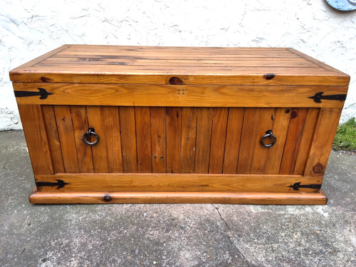 Large vintage pine wood - pine, &