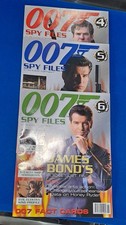 3 X 007 Spy Files Magazines