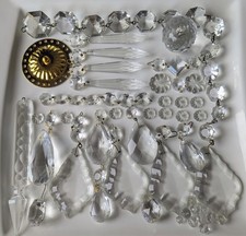 Large Lot Vintage Chandelier