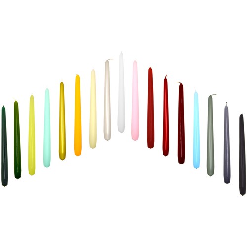 Tapered dinner candles - dinner, pack