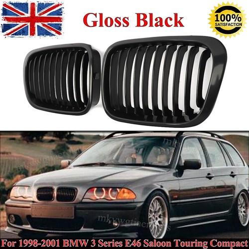 Pair gloss black front - pair,