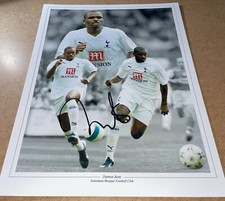 DARREN BENT SPURS RARE SIGNED AUTOGRAPHED LIMITED EDITION PRINT COA