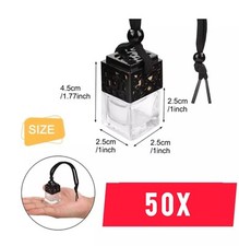 50x Empty Hanging Car Diffuser
