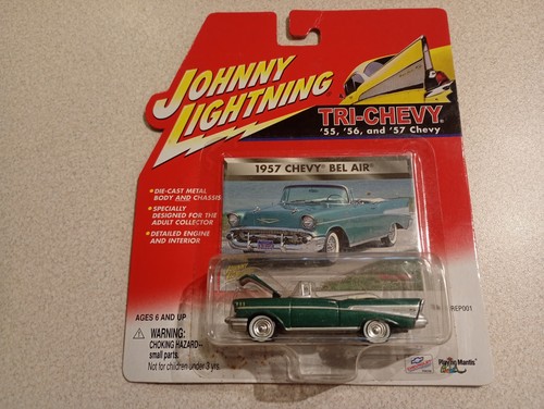 Johnny lightning chevy bel - 57,