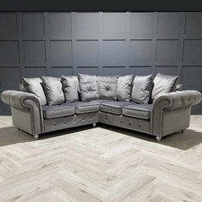 Oakland Corner Sofa 2c2 Grey