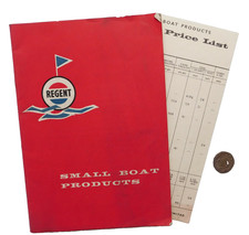 Regent Oil Company small boat