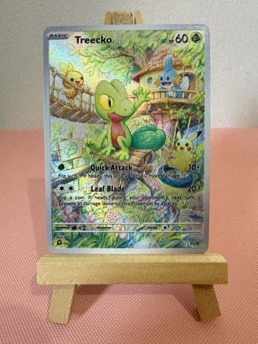 Treecko treehouse pokemon card - treecko,