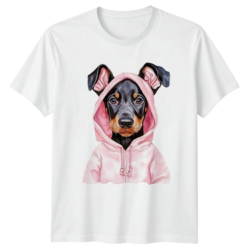 Doberman pinscher puppy dog - doberman, in