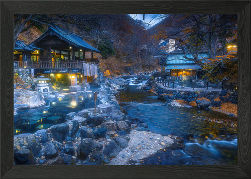 Japanese onsen resort - onsen,