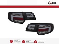 LED Black Smk Rear Lights For