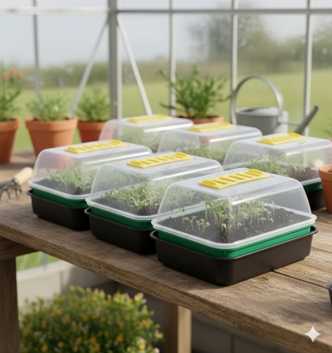 Small windowsill propagator - 6,