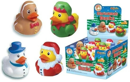Christmas bath ducks santa - 4,