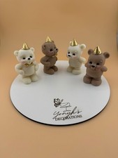 Handmade chocolate teddy bear - handmade,